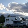 <p align=left>15 août Haines Hitch RV Park. On aurait préféré le Chilkoot Lake, mais comme c'est aussi l'habitat préféré des ours bruns, nous avons choisi la sécurité. 40$ mais le plus beau, le plus propre, le mieux tenu de tous les campings que nous avons connu. Et en plus, la meilleure connexion wi-fi de tout le voyage.